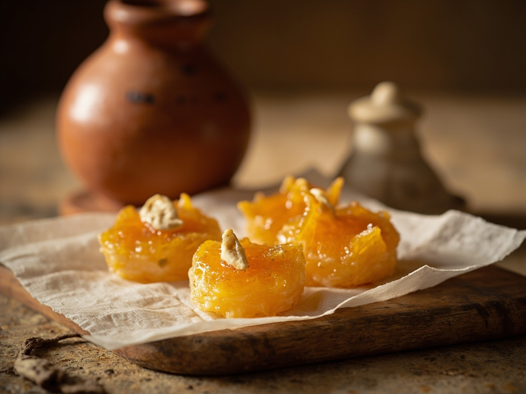 Pinoccate al miele — honey and pine nut cakes
