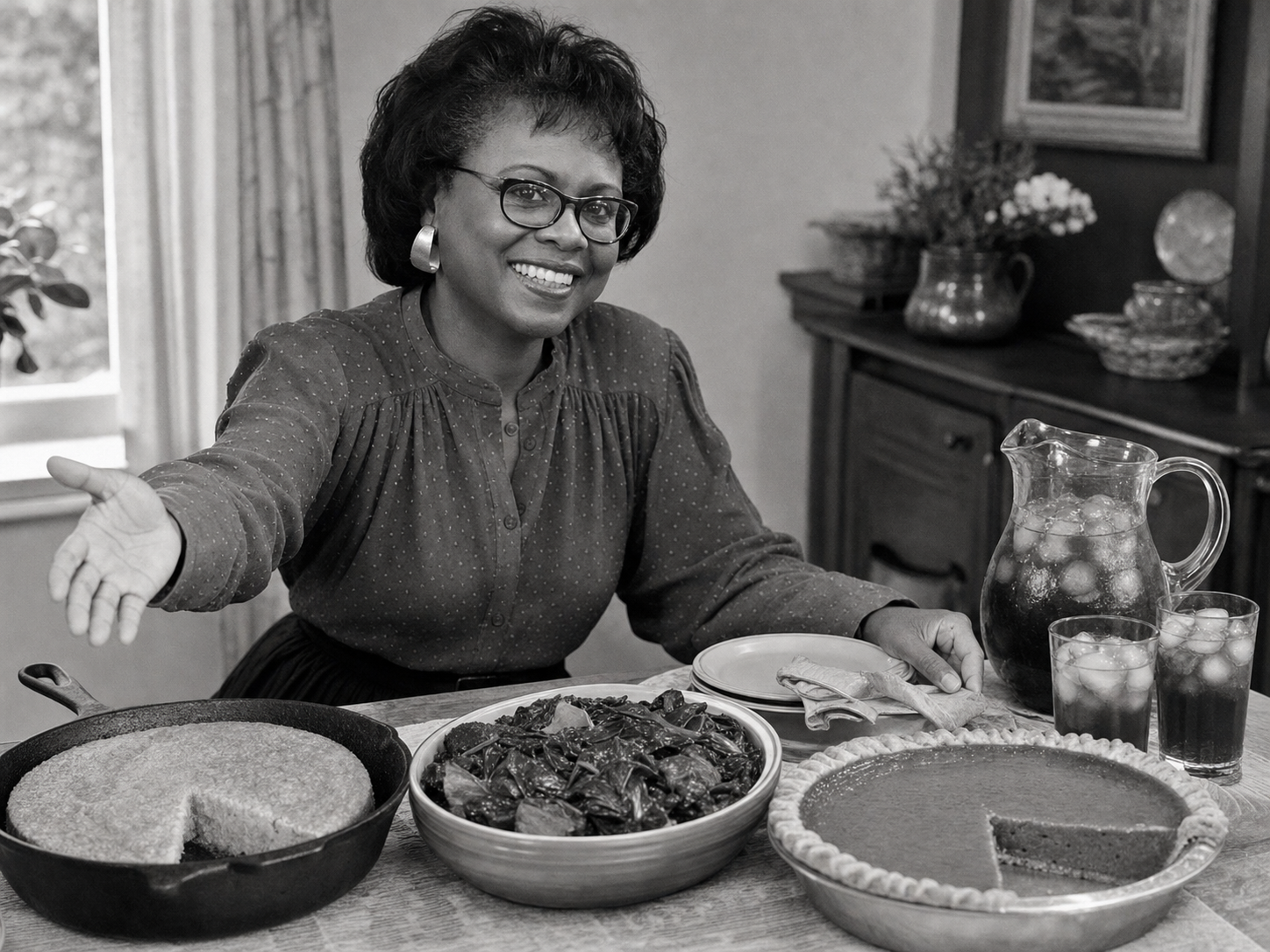 Anita Hill à table