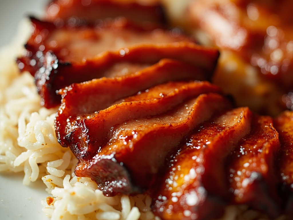 Cha siu — porc laqué rôti (叉燒)
