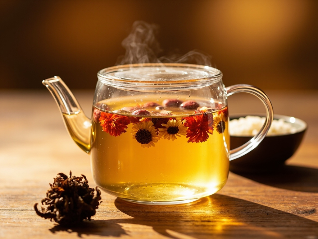 Chrysanthemum tea (菊花茶)