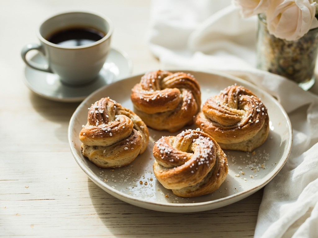 Kardemummabullar — brioches roulées à la cardamome du fika