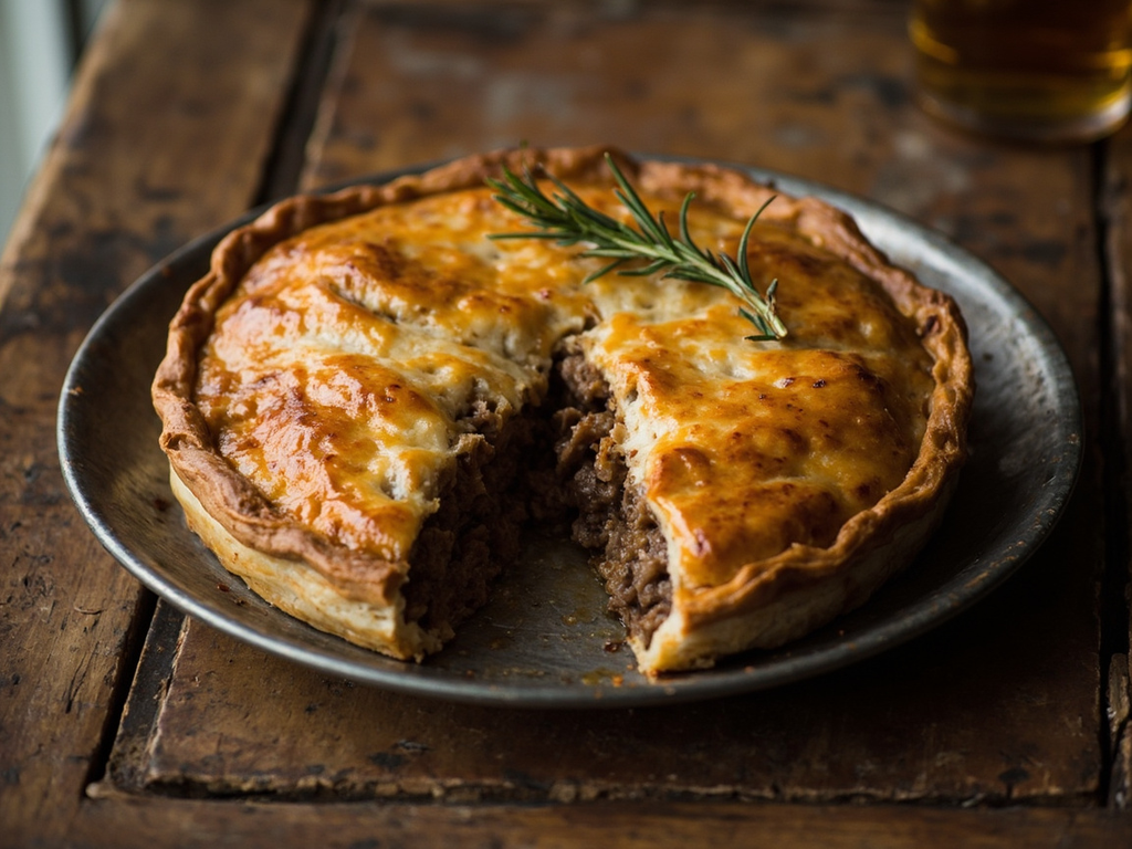 Herb and Sweet-Spice Meat Pie