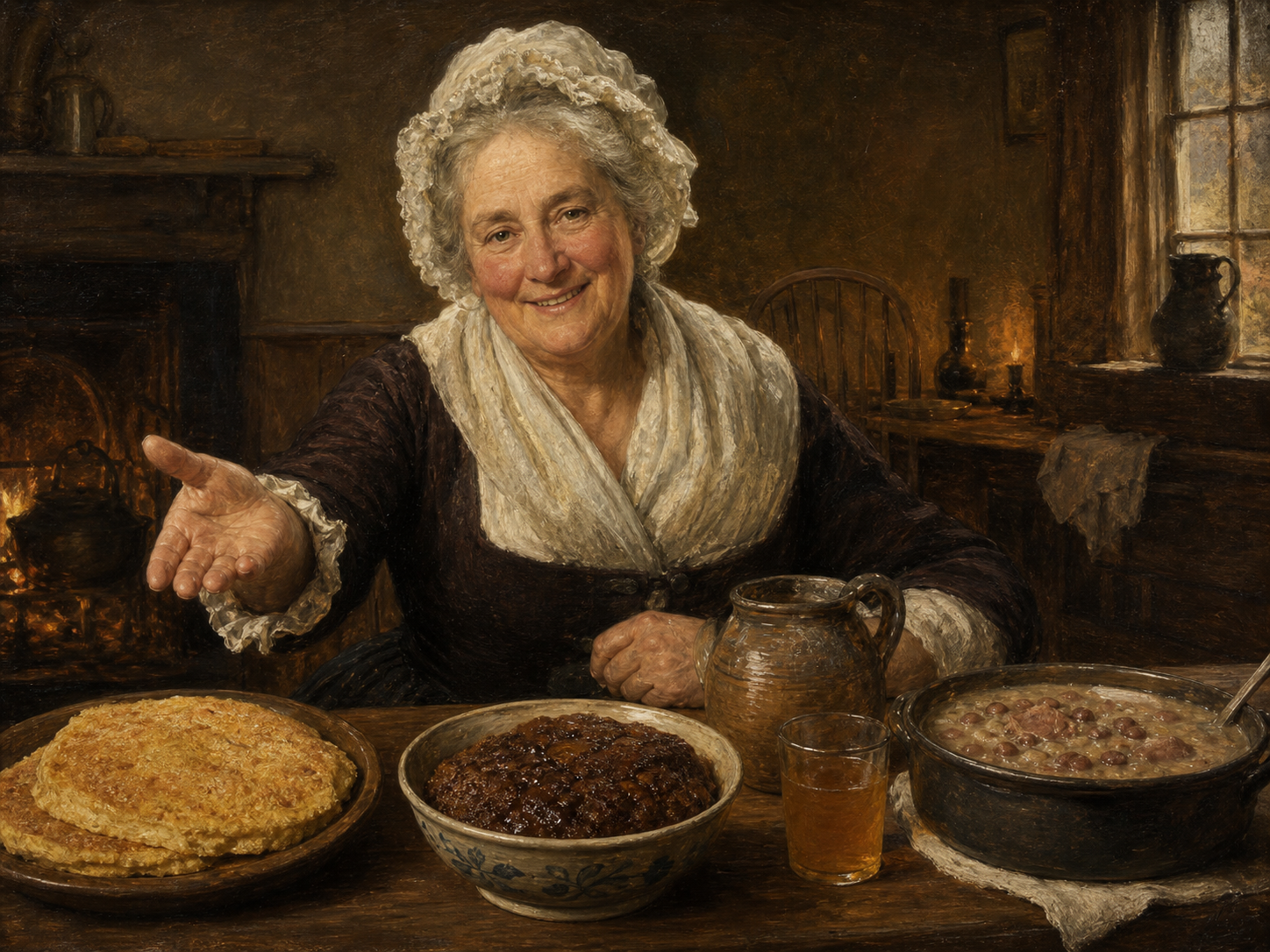 Anne Royall à table