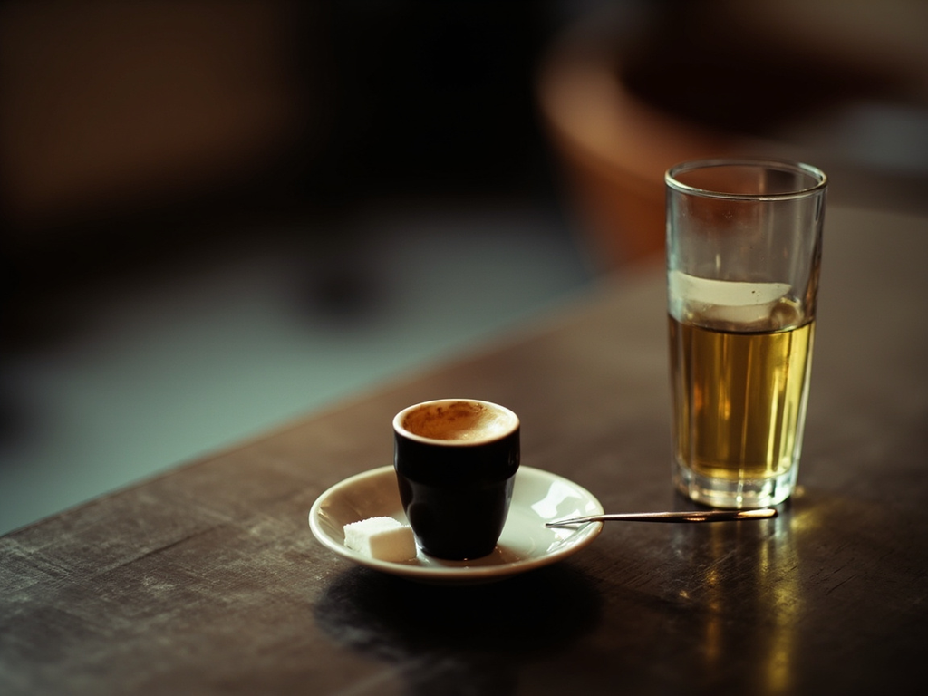 Café-Calva at the Counter