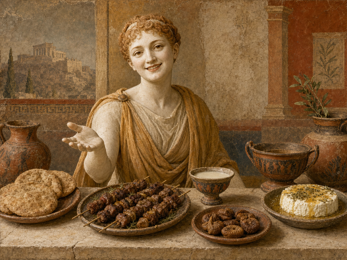 Antigone à table