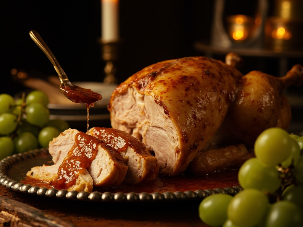 Capone in savore d'agresto (capon in sweet-and-sour verjuice sauce)