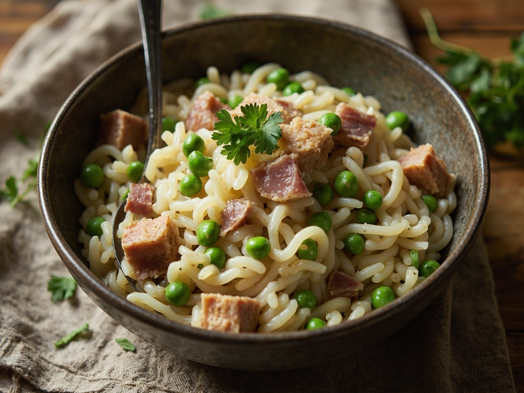 Risi e bisi (riz et petits pois du printemps)