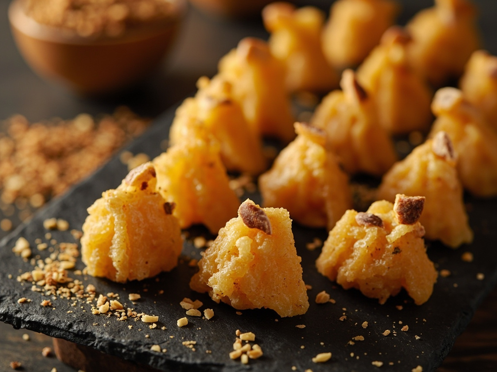 Douceurs de souchet au miel (gâteaux coniques)
