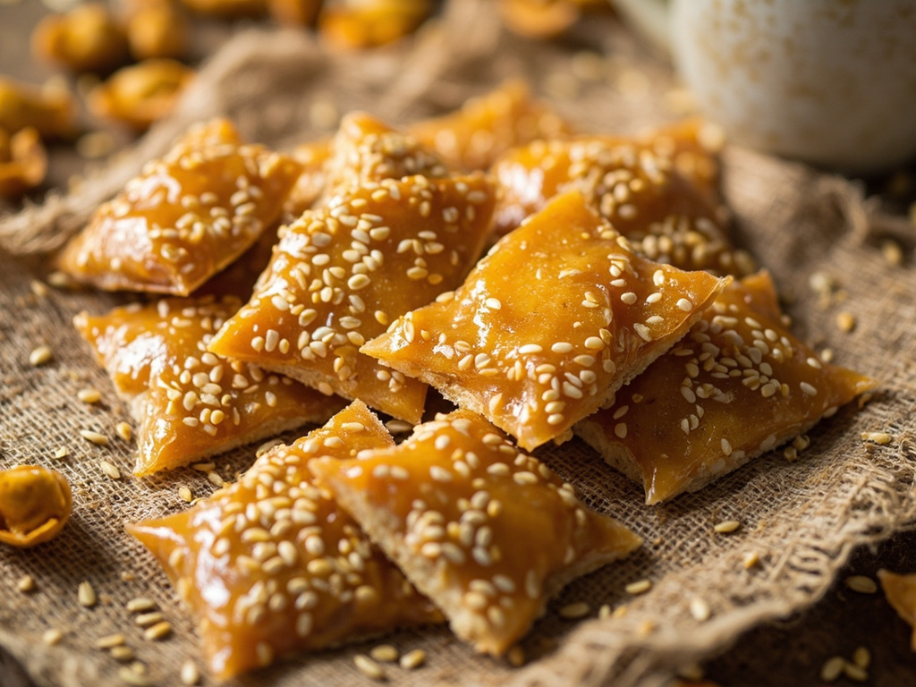 Pasteli de sésame au miel
