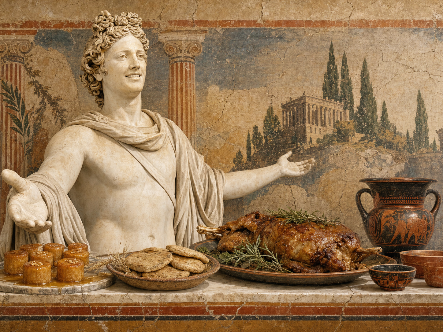 Apollo at the table