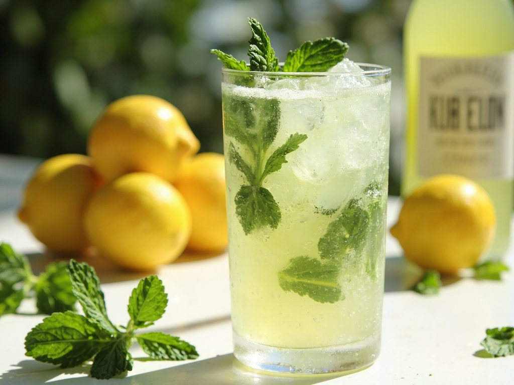 Limonana, la limonade glacée à la menthe