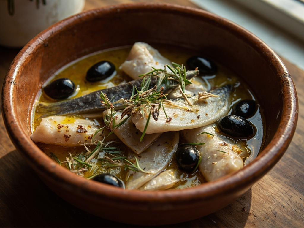 Tarichos aux olives, le poisson de garde