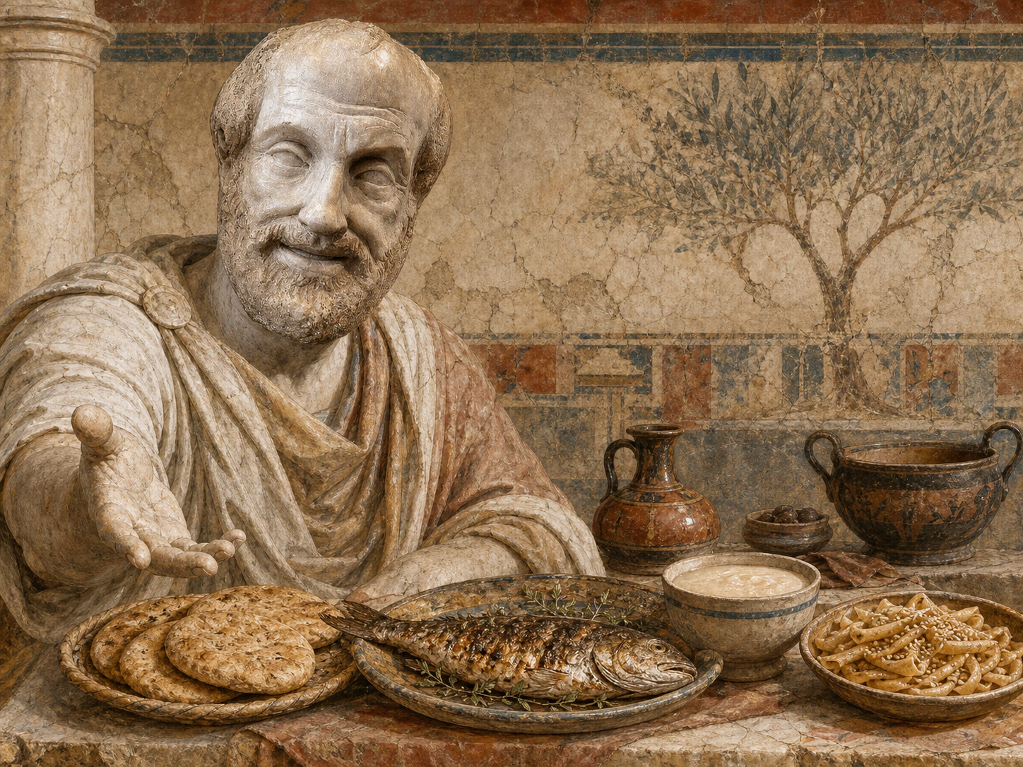 Aristotle at the table