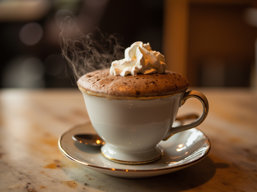 Barbajada (whipped hot coffee-chocolate drink)