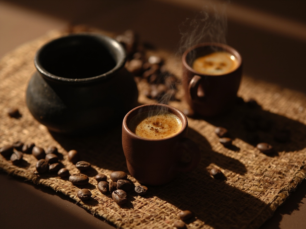 Café de Harar à l'éthiopienne