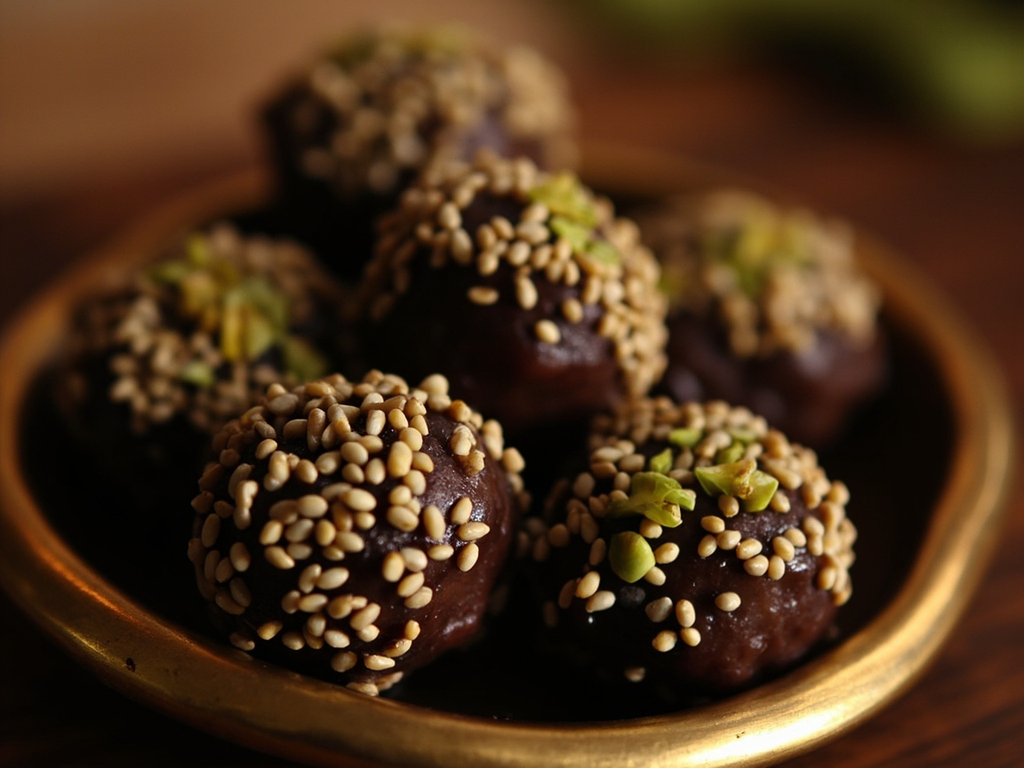 Mersu — date, fig and pistachio confection