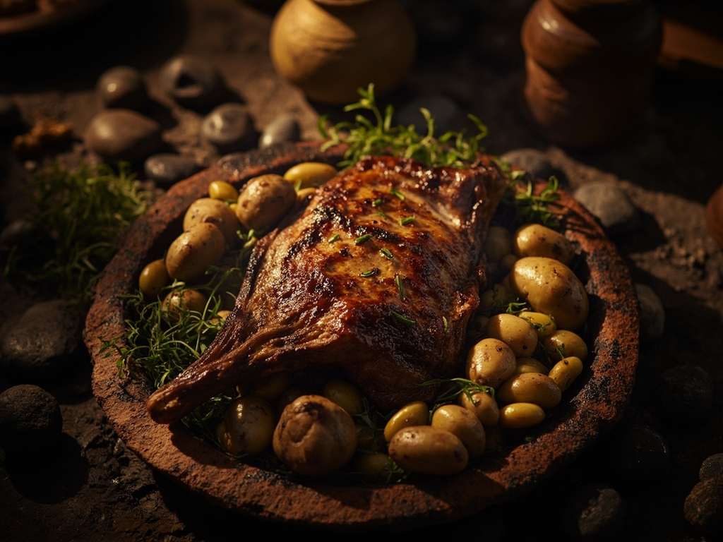 Watia — Llama and Tubers Cooked Under the Earth