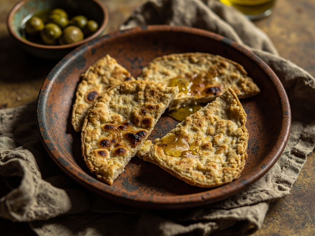 Maza, the barley flatbread