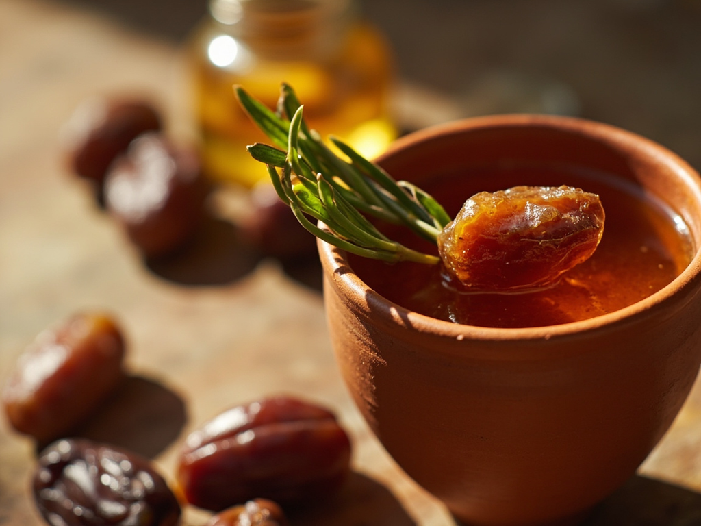 Date Water with Honey and Hyssop (mashqeh)