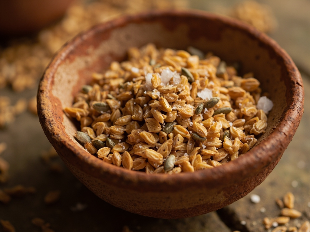 Toasted Grain with Cumin and Salt (qali)