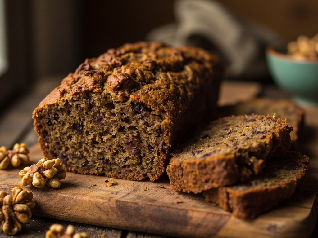 Black Walnut Quick Bread