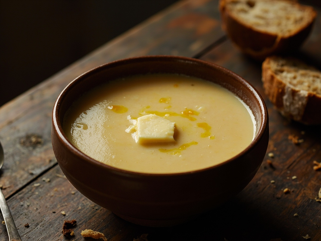 Melksoep — Spinoza's buttered milk soup
