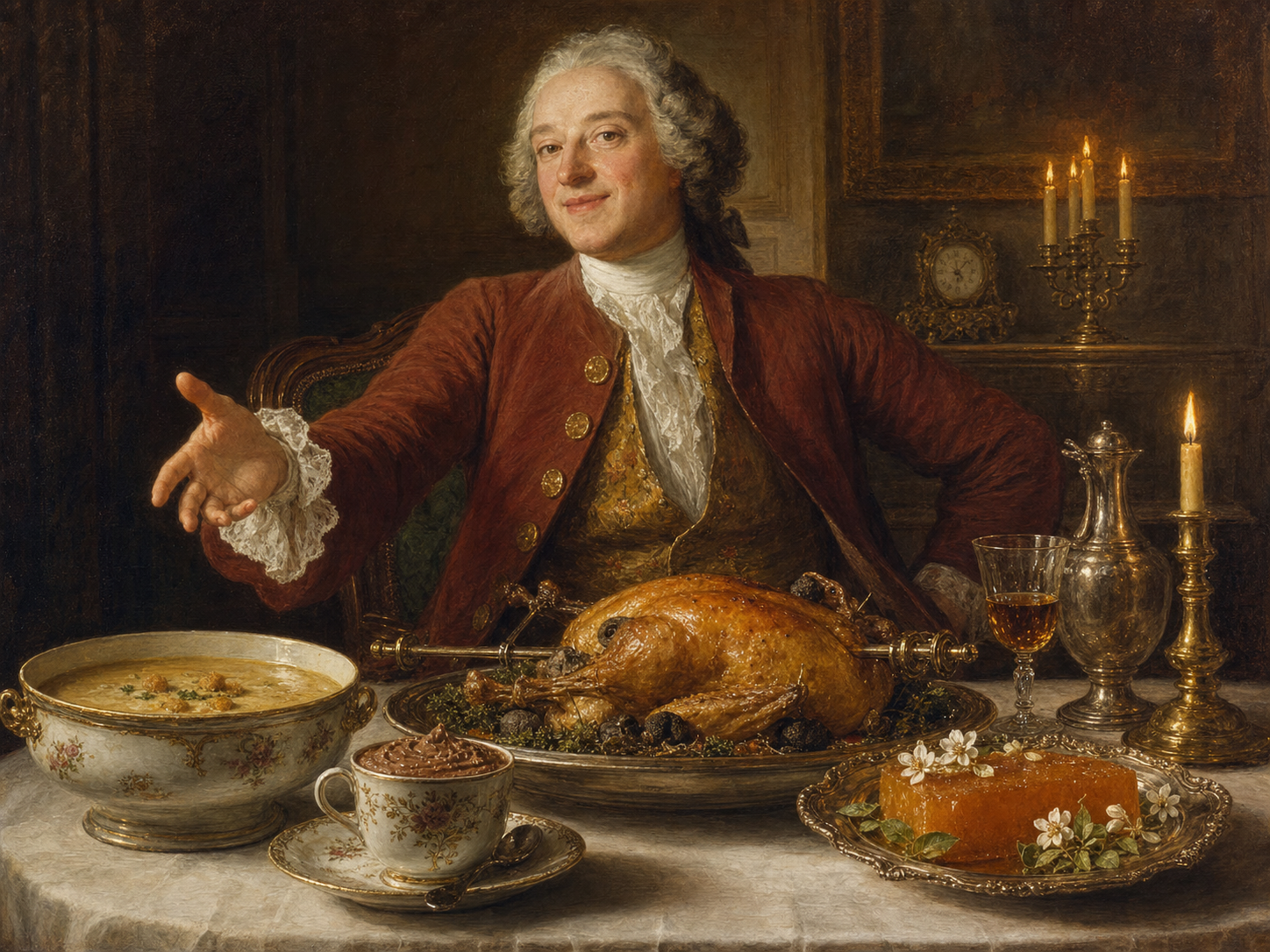 Beaumarchais à table