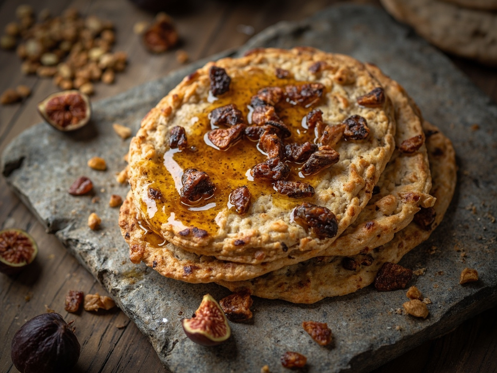 Galettes d'orge aux figues et au miel de l'autel de Peor
