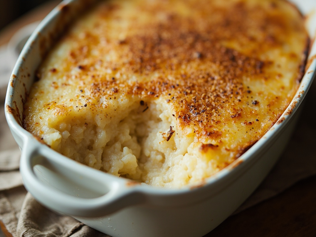 Baked Rice Pudding, for the Victory Table