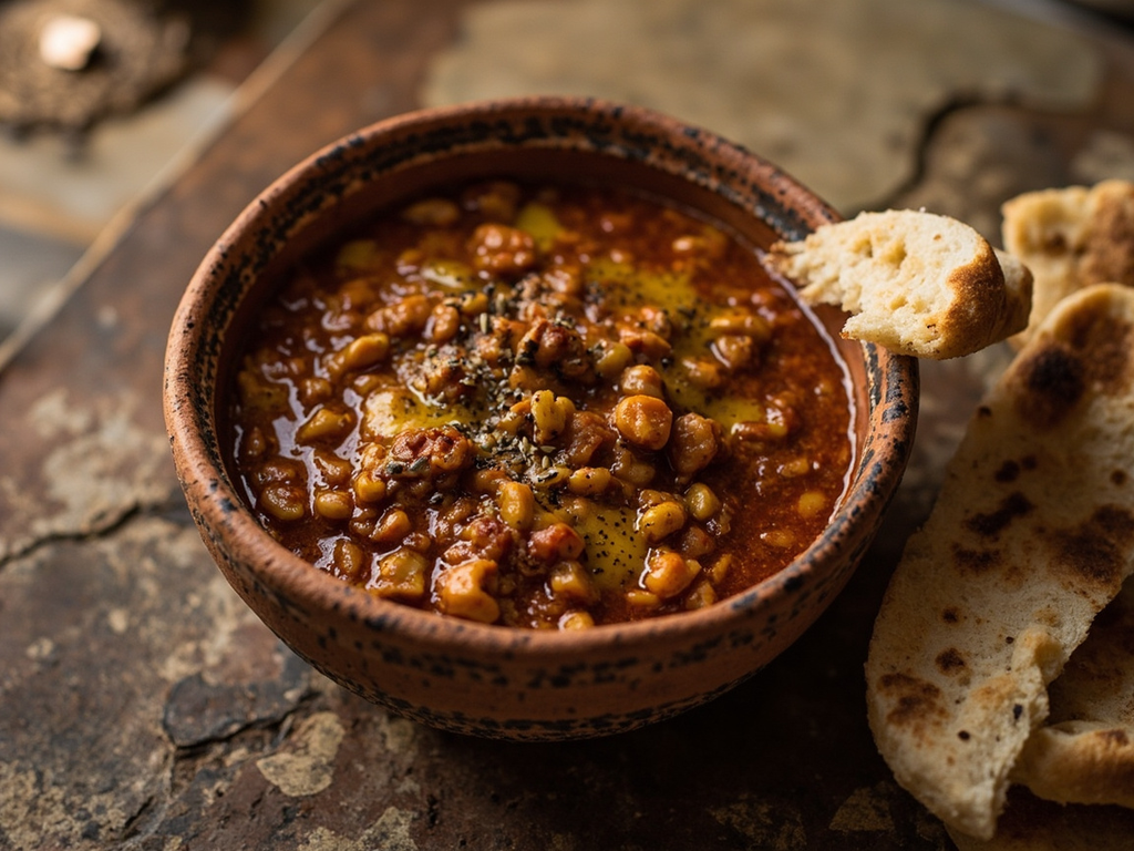 Red Lentil and Barley Stew