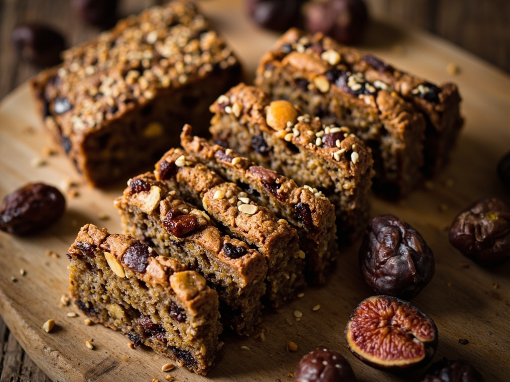 Pressed Fig and Date Cakes