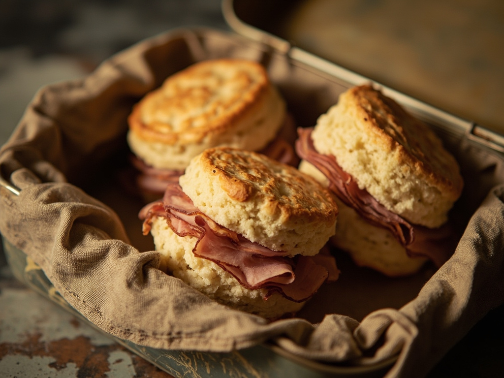 Country Ham Biscuits