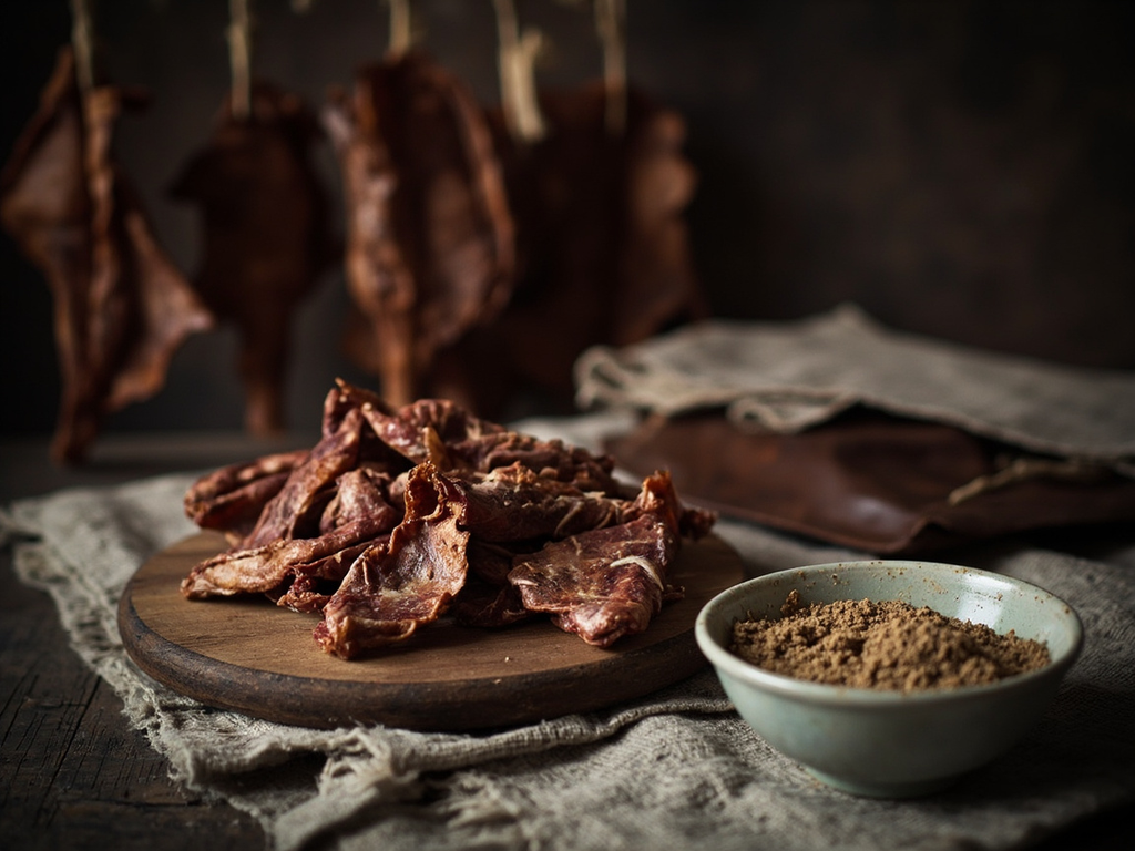 Borts — riders' dried beef