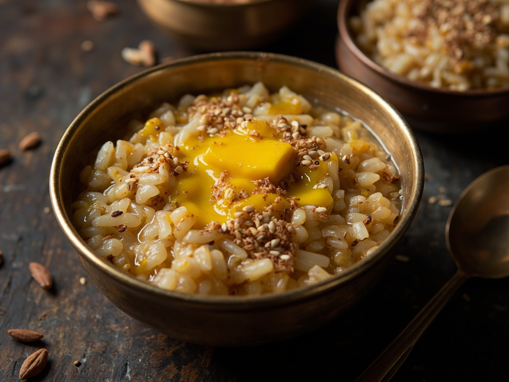 Kṛsara — Everyday Rice and Sesame