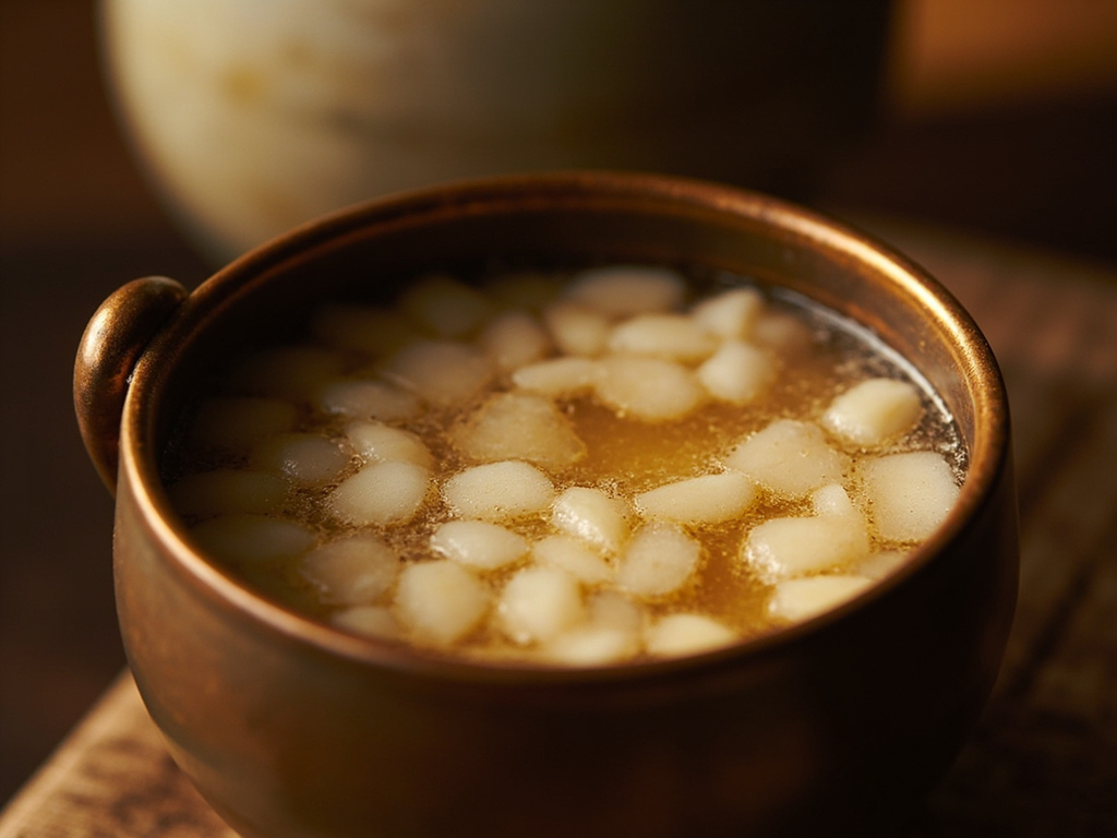 Cloudy Rice Wine (lǎo, 醪)