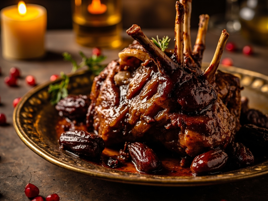 Honey and Date Roasted Mutton from the Royal Feast