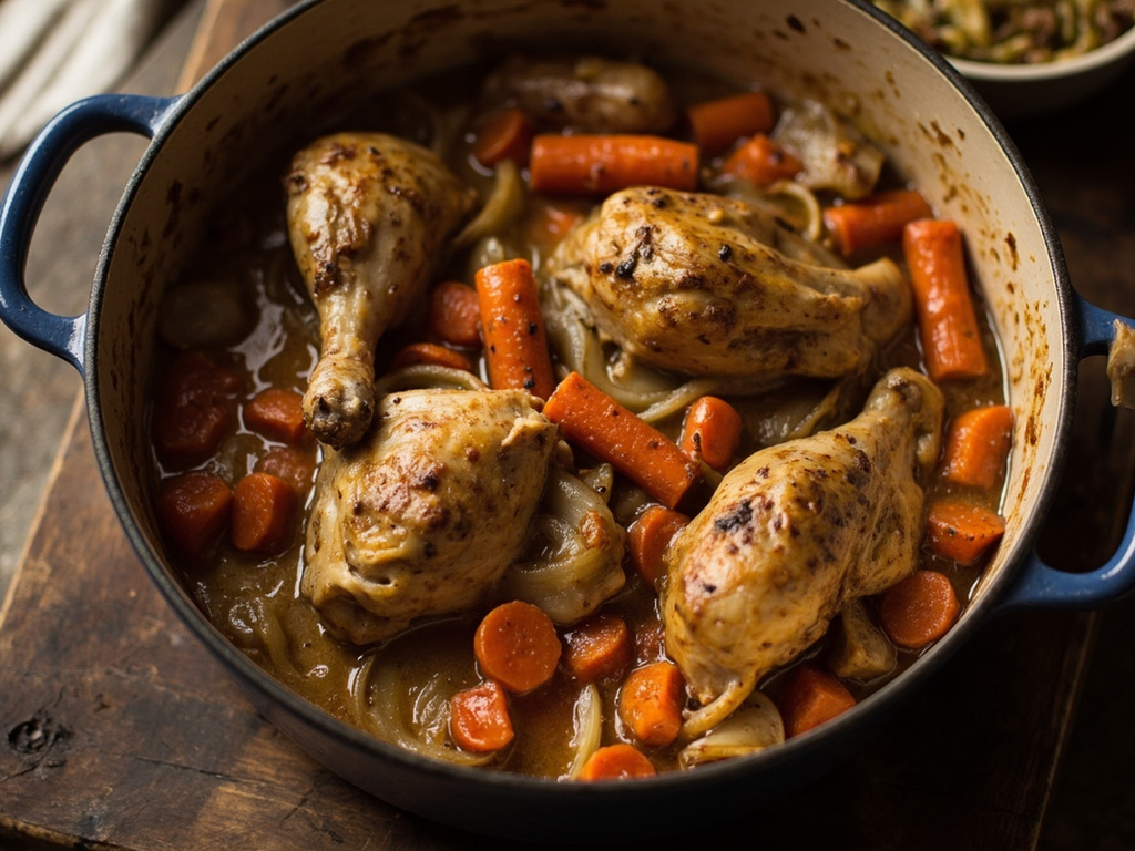 Sunday Chicken Fricassee