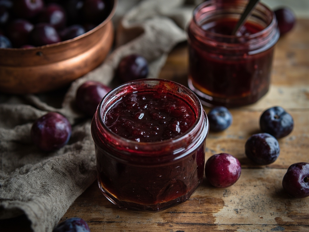 Plum Jam for Winter