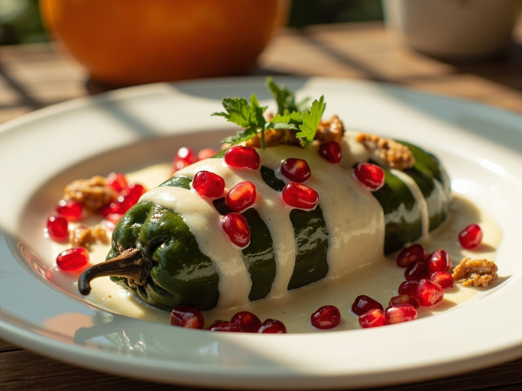 Chiles en nogada