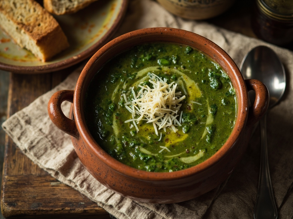 Minestra d'herbes à la florentine