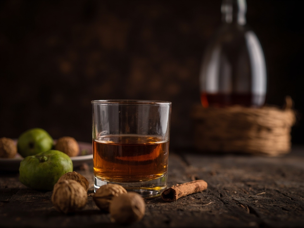 Le vin de noix de la maison