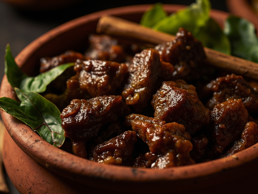 Ambul thiyal — sour black fish curry of the South