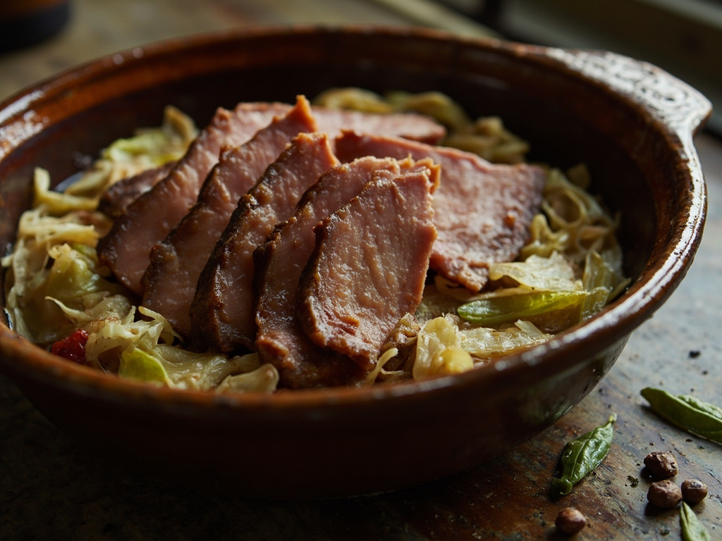 Larder salt pork