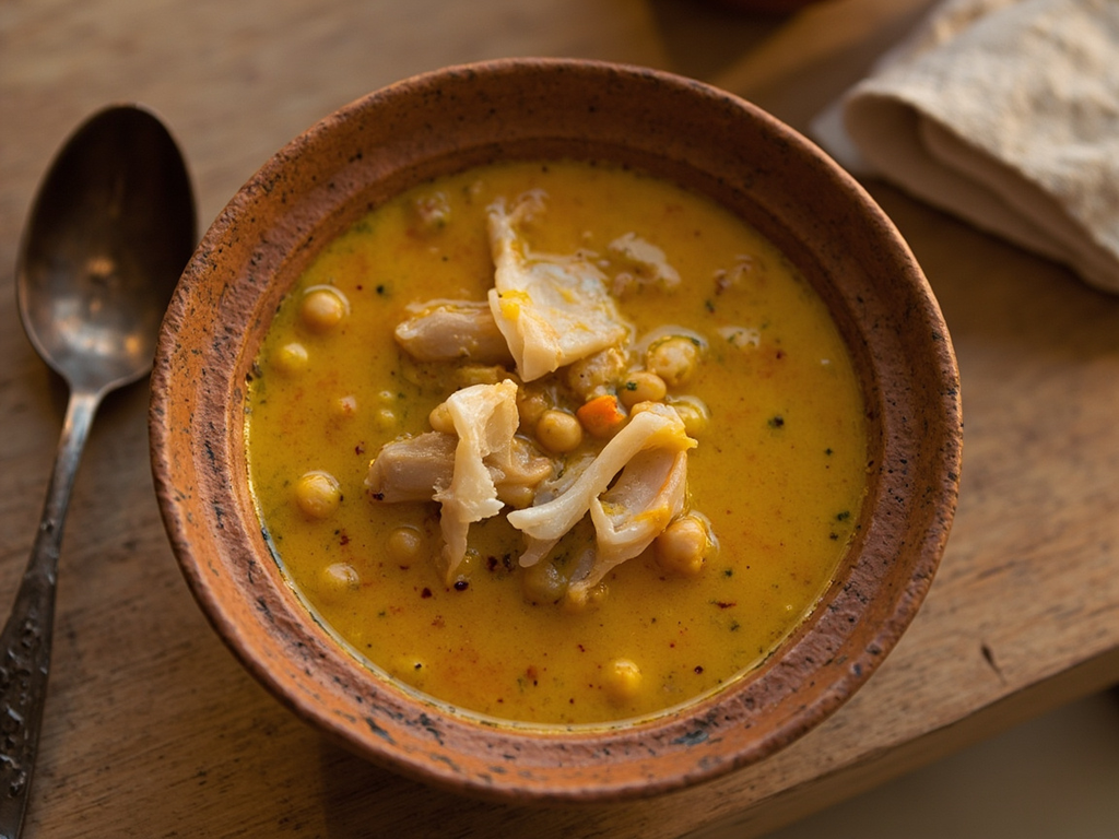 Potaje de garbanzos (potage de pois chiches)