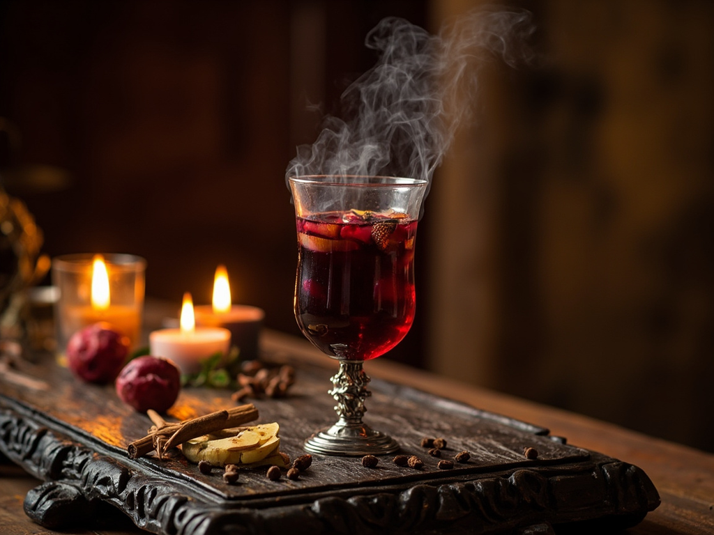 Hipocrás (vin épicé au miel)