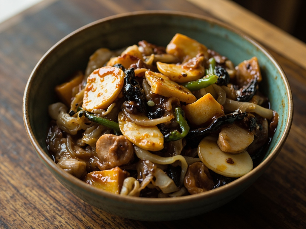 Delight of the Eighteen Immortals — Vegetables for Fasting Days
