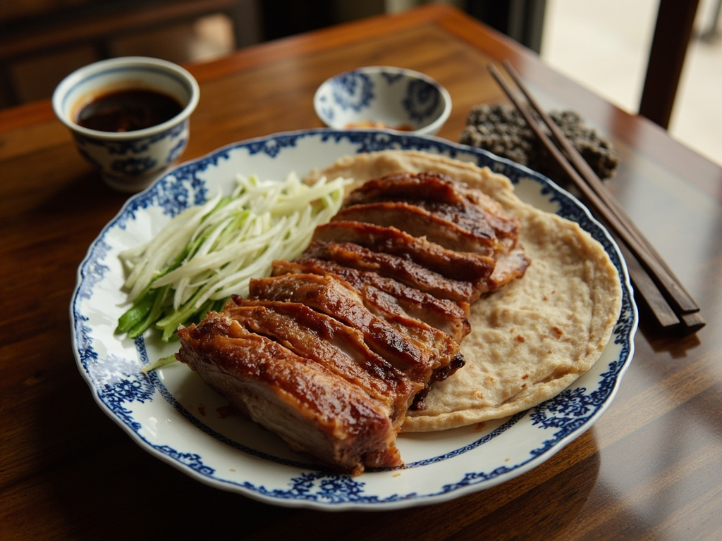 Canard laqué de Pékin (北京烤鸭)