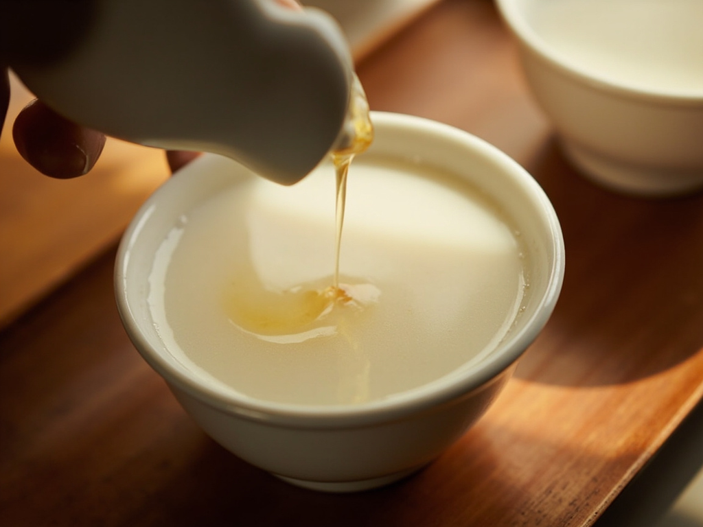 Warm Donkey Milk with Honey (驴乳)