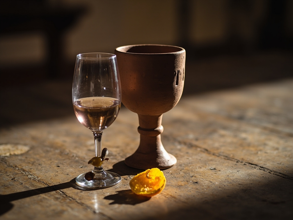 Vino annacquato al miele — Watered Wine with Honey