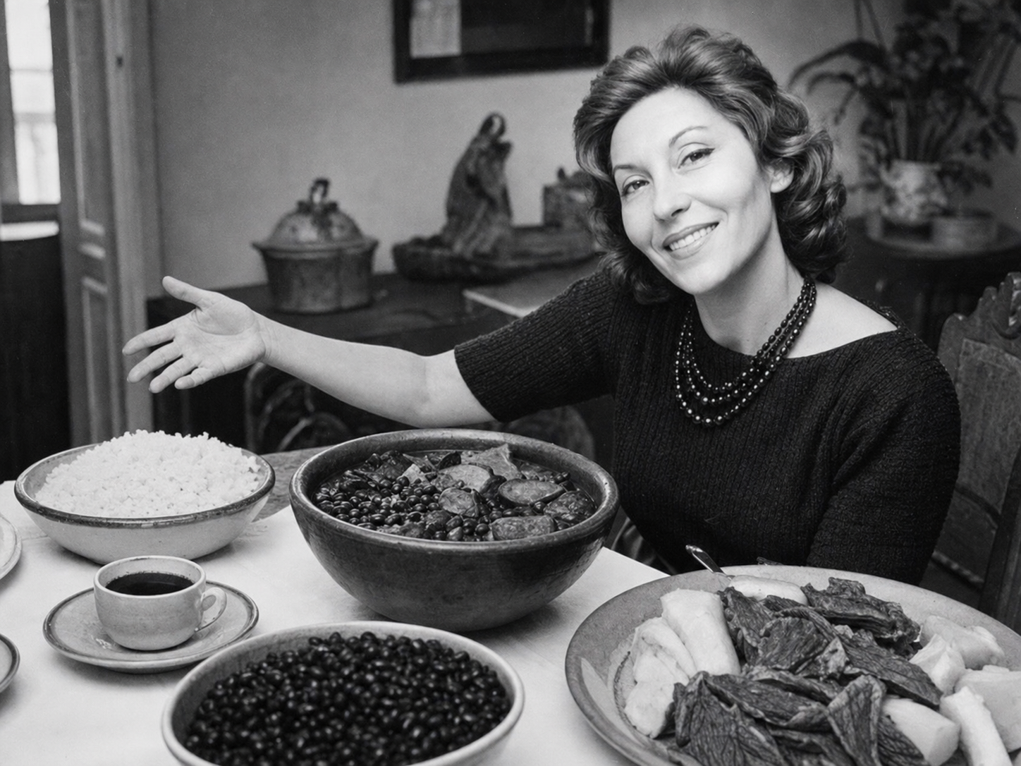 Clarice Lispector à table